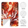 thumbnail image 4 of Car Seat Cover Baby - Red Sun Flame Fox Breathable Infant Car Seat Cover for Baby Carseat, Lightweight Comfort Baby Essentials Must Haves Newborn Stuff for Girl Boy, 4 of 7