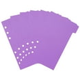 6 Sheets Binder Sheet Dividers Replacement Binder 6hole Insert