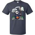 thumbnail image 3 of Inktastic Halloween Trick or Treating Cute Grim Reaper T-Shirt, 3 of 5