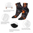 thumbnail image 5 of Rocae Molten Lava Abstract Flow for Premium Adult Socks,Comfortable, Breathable, and Durable Socks, Perfect for Everyday Wear, 5 of 7