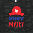 thumbnail image 4 of Inktastic Ahoy Matey, Pirate Hat, Skull and Bones, Pirates Women's T-Shirt, 4 of 5
