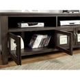 thumbnail image 4 of Furniture of America Madeline Transitional Solid Wood 60-Inch TV Stand in Gray, 4 of 6