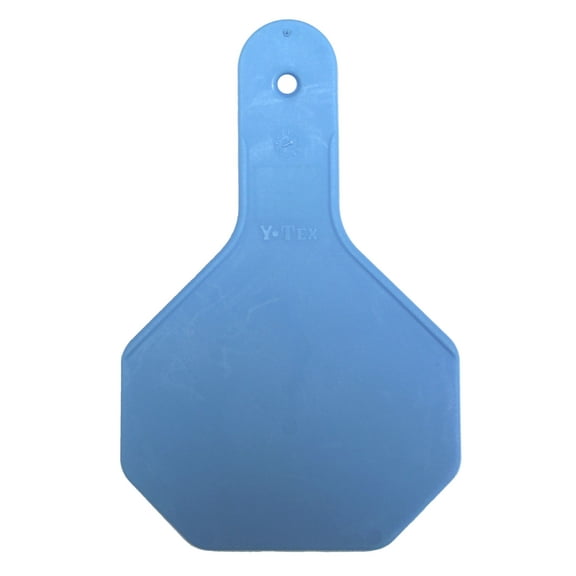 3 Star All American Y-Tex Cow Eartags (25ct) Blank Identification Cattle Blue