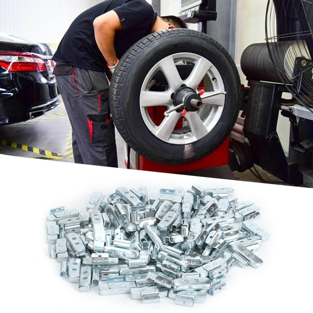 Wheel Weight Balance Clip On Wheel Balance Wheel Weight Assortment Tire Repair Tool 100pcs 25g 0