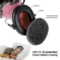 thumbnail image 4 of Noise Cancelling Headphones Kids Ear Defenders Adjustable Soft Children Ears Protectors Noise Reduction Ear Muffs Pink, 4 of 5