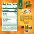 thumbnail image 2 of LATE JULY Snacks Nacho Cheese Tortilla Chips, 6 oz Bag, 2 of 12