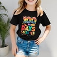 thumbnail image 2 of T-shirt Fille Col Rond Manches Courtes Chemises Garçon Tenues d'Été Shorts Garçon 2T, 2 of 4