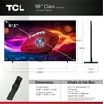 thumbnail image 5 of TCL 98" Class QM7K Series QD-Mini LED QLED 4K UHD Smart Google TV (NEW, 2025) - 144Hz, Local Dimming, Audio by Bang & Olufsen - 98QM7K, 5 of 35