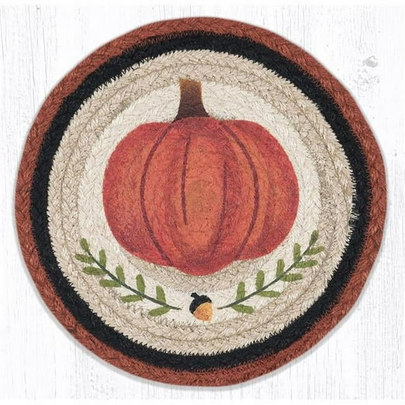 Capitol Importing 80-601PP 10 x 10 in. MSPR-601 Pumpkin Perfect Printed Round Trivet