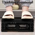 thumbnail image 4 of Foldable Mesh Storage Basket - Stackable Kitchen/Refrigerator Organizer with Industrial Style, Multipurpose Desktop Tote, 4 of 6