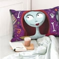 thumbnail image 6 of The Nightmare Before Christmas Pillowcases Decorative Throw Pillow Covers Pillow Holder Rectangular Cushion Case 16"X24", 6 of 9