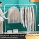 thumbnail image 2 of Funda antipolvo para ropa, cabello, transparente, con cremallera, para el hogar, para guardar ropa, gruesa, para colgar, 2 of 6