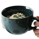 thumbnail image 1 of Large Mixing Bowl, Kitchen Ceramic Mixing Bowl Cherry Blossom Pattern, Elegant Handle, Microwave Safe, Lead And Cadmium Free, Robust Design, Heat Resistance, Dishwasher Safe For Your Home, 1 of 6