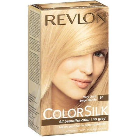 Revlon ColorSilk 91 Very Light Beige Blonde Permanent Hair Dye
