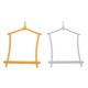 thumbnail image 2 of 2x Parrot Bird Plástico Columpio Jaula Perchas Soporte Pet Budgie Hamster Sunnimix Pet Bird Parrot Swing Toys, 2 of 8