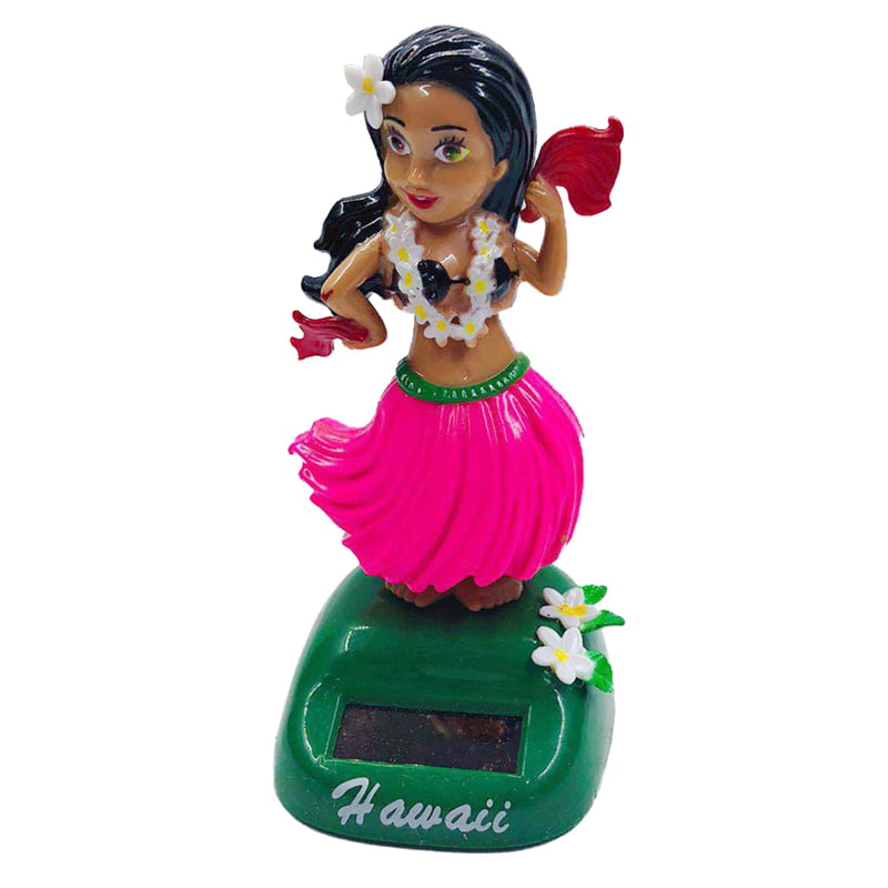 New  *SOLAR POWERED* Hawaiian  Dashboard Hula Doll Dancer Girl Posing 