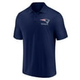 thumbnail image 4 of Men's Fanatics White/Navy New England Patriots Lockup Two-Pack Polo Set, 4 of 5