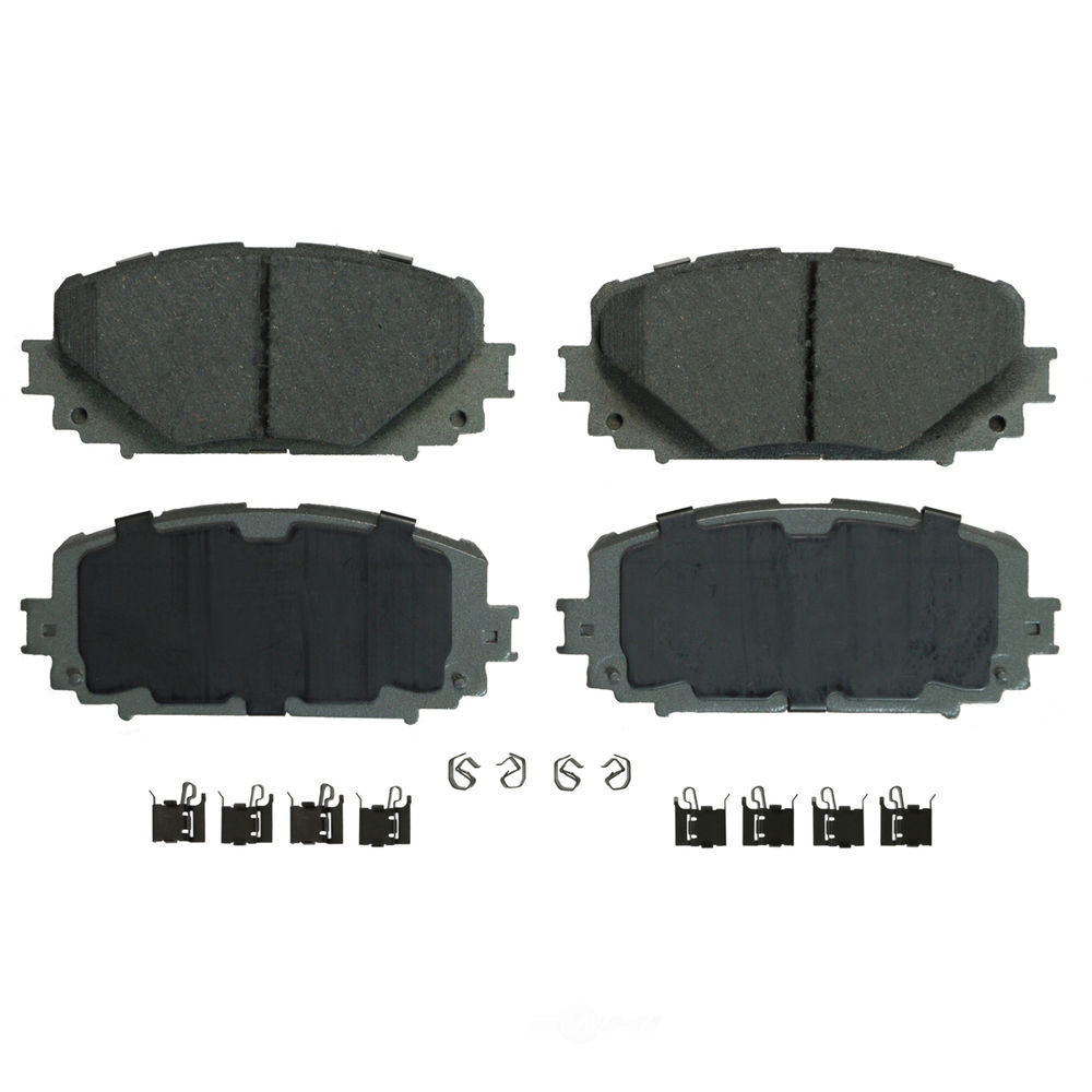Disc Brake Pad Set Fits select: 2012-2016 TOYOTA YARIS, 2017-2018 TOYOTA YARIS L/LE/SE