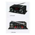 thumbnail image 2 of Digital Bluetooth Amplifier 12V Home Car 2 Channel HIFI Sound Speaker FM Receiver, 2 of 5