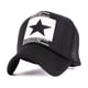 thumbnail image 5 of Gorra de béisbol de tenis con patrón grande de estrella de cinco puntas de verano, gorra de camión para hombres y mujeres, gorra de hip-hop, 5 of 5