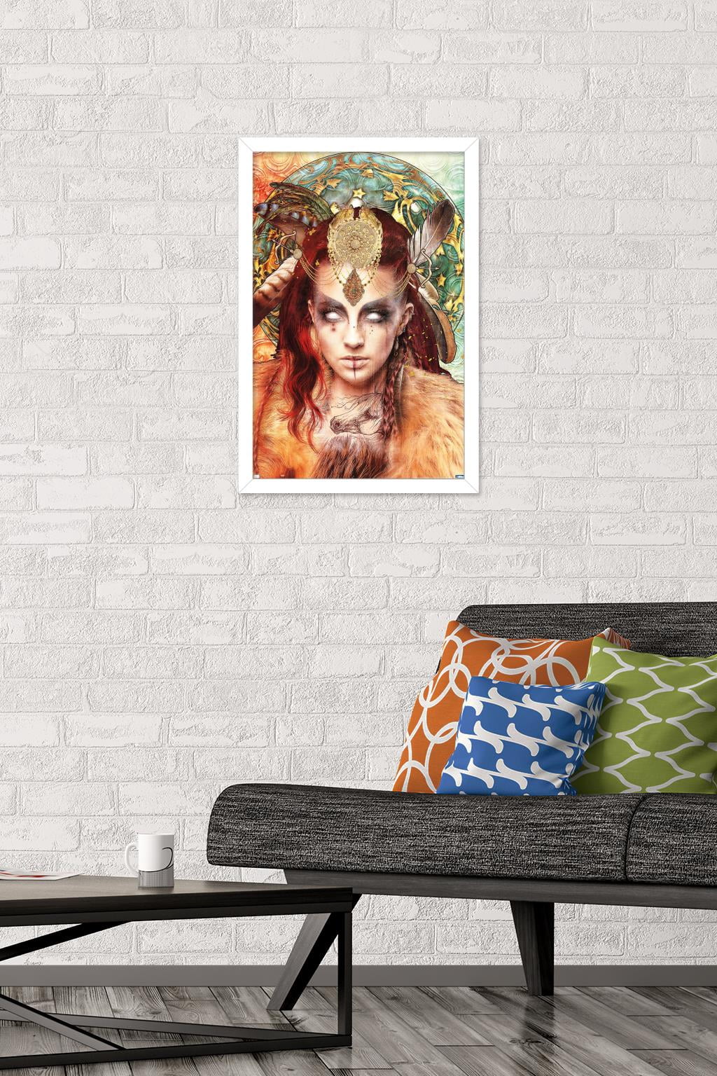 Jena DellaGrottaglia: Cosmic Zodiac - Sagittarius Wall Poster, 14.725" x 22.375" Framed