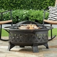thumbnail image 4 of Four Seasons Courtyard Foyer Rond à Treillis de 35 Pouces avec Anneau de Sécurité, 4 of 7