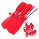thumbnail image 4 of Plastic Propeller For Diy Crafts And Educational Projects Flight Efficiency Versatile Compatibility Red 10Set, 4 of 5
