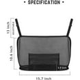 thumbnail image 4 of Car Net Pocket Handbag Holder, TSV Seat Back Net Bag Organizer Car Mesh Organizer for Purse Phone Documents Pocket, Driver Storage Netting Pouch, Barrier of Back Seat Pet Kids, Fits for Cars Van Truck, 4 of 7