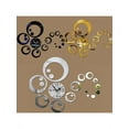 thumbnail image 5 of Modern Wall Clock 3D Mirror Sticker Quartz Needle Big Number Watch DIY Decor, 5 of 8