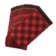thumbnail image 1 of Sophistiplate Buffalo Check 3-Ply Guest Towel, 20-pk, 1 of 6
