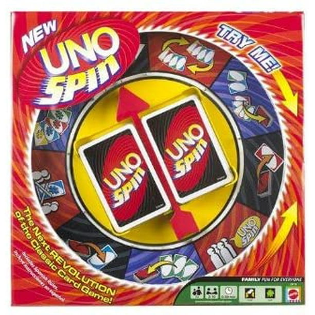 Uno Spin Game 2 10 Players Walmart Com
