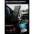 thumbnail image 2 of SUPCASE for Samsung Galaxy Z Flip 7 Magnetic Case with Stand & Front Screen Protector, Built-in N52 Magnets [Support MagSafe] Hinge Protection Full Body Military-Grade Rugged Back Phone Cover, Black, 2 of 9