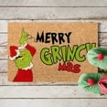 thumbnail image 4 of Grinch Christmas Decorations Christmas Doormat Front Door Outdoor Welcome Mat Fun Doormat Home Non-slip Rug Decoration, 4 of 6
