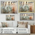 thumbnail image 4 of Designart "Dance delicate Grace I" Entertainment Floater Framed Wall Art Print, 4 of 7