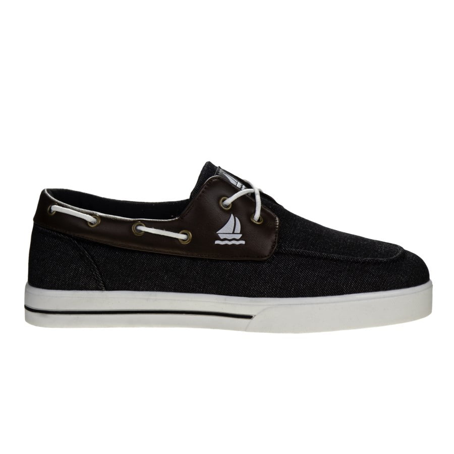Sail Men'S Sip, On Boat Shoes, Black, 9