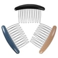 thumbnail image 4 of 3pcs de cabello lateral francés peine pein de plástico peine pein de peinan peinados peinados peinados peines peinados accesorios para mujeres para mujeres, 4 of 6