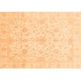 thumbnail image 1 of Ahgly Company Indoor Rectangle Oriental Orange Traditional Area Rugs, 8' x 12', 1 of 4