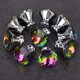 thumbnail image 2 of 20 Piezas 30MM Colorido de la Manija de Cristal Perillas del Gabinete de Cristal Perillas Tiradores, 2 of 6