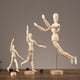 thumbnail image 4 of Modelo de títere humano articulado móvil, modelo de mano de madera, pintura artística, adornos de madera, boceto para niños, exhibición, 4 of 5