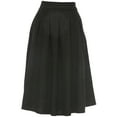 thumbnail image 4 of White Mark Women's Flared Tweed Skirt, 4 of 6