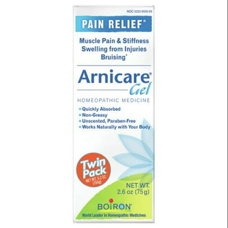 Arnicare Gel Twin Pack (2-2.6 oz tubes) Boiron 2-2.6 oz tubes Gel