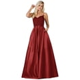 thumbnail image 2 of Women's Terani Couture 241gl2642 | Classic Beauty Silver 0, 2 of 5