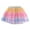 A01-Pink, variant on Girls Denim Tutu Skirt 3T-10T Glitter Print Star Tulle Princess Party Dress,Pink