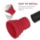 thumbnail image 2 of Ventosa de goma NUOLUX para recoger bolas y sujetar la empuñadura del putter (accesorio profesional, roja), 2 of 7