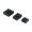 1 set, variant on Lynono Heat Sink Aluminum Heatsink CPU Passive Cooling Radiator For 3B Accessories