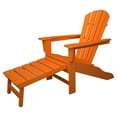 thumbnail image 1 of POLYWOOD&reg; South Beach Ultimate Adirondack Chair with Hideaway Ottoman, 1 of 8