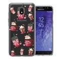 thumbnail image 1 of MUNDAZE for Samsung Galaxy J3 Express/Prime 3/Amp Prime 3 Coffee Lover Valentine's Hearts Pink Drink Latte Double Layer Phone Case Cover, 1 of 3