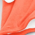 thumbnail image 6 of Womens Blouses Fall Winter Loose Fit Crew Neck Long Sleeve Kimono Drop Shoulder Heart Print Leisure Cotton Tees Blouses(Orange,XL), 6 of 6