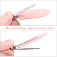 thumbnail image 3 of 20 pinzas para el cabello sin curvas (rosa, blanco, negro, amarillo, verde) con caja de almacenamiento, horquillas de metal sin curvas para maquillaje y peinado de niñas/mujeres, 3 of 5