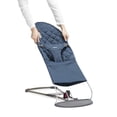 thumbnail image 1 of Asiento de tela para hamaca BabyBjörn Midnight Blue Cotton, 1 of 9
